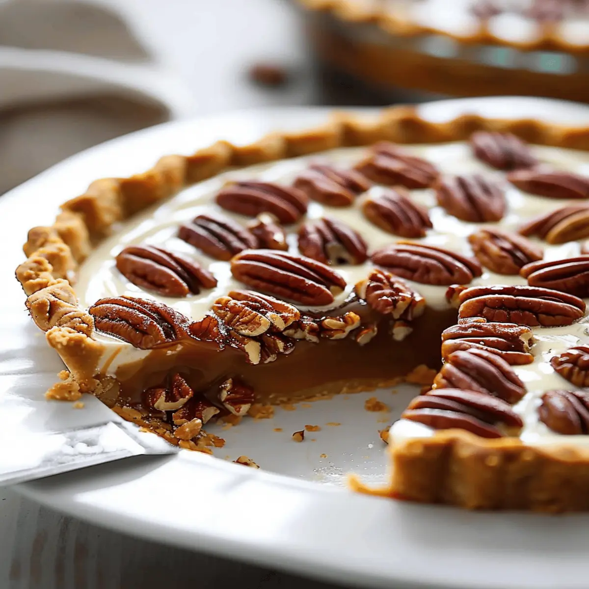 Caramel Pecan Delight Pie