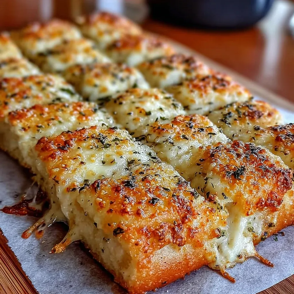 Cheesy Garlic Parmesan Crisps fresh out of the oven on parchment paper