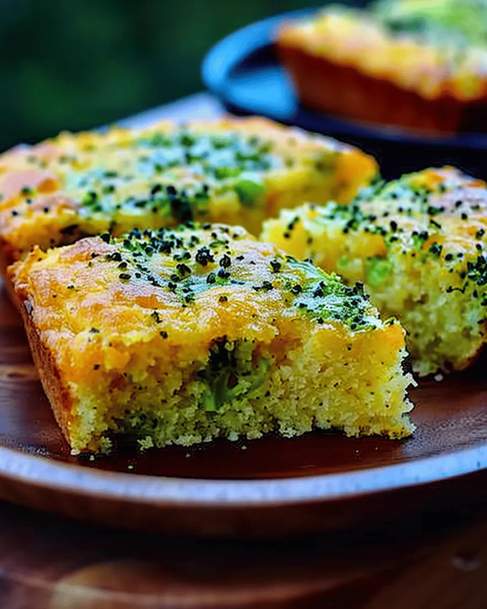Cheesy Broccoli Cornbread