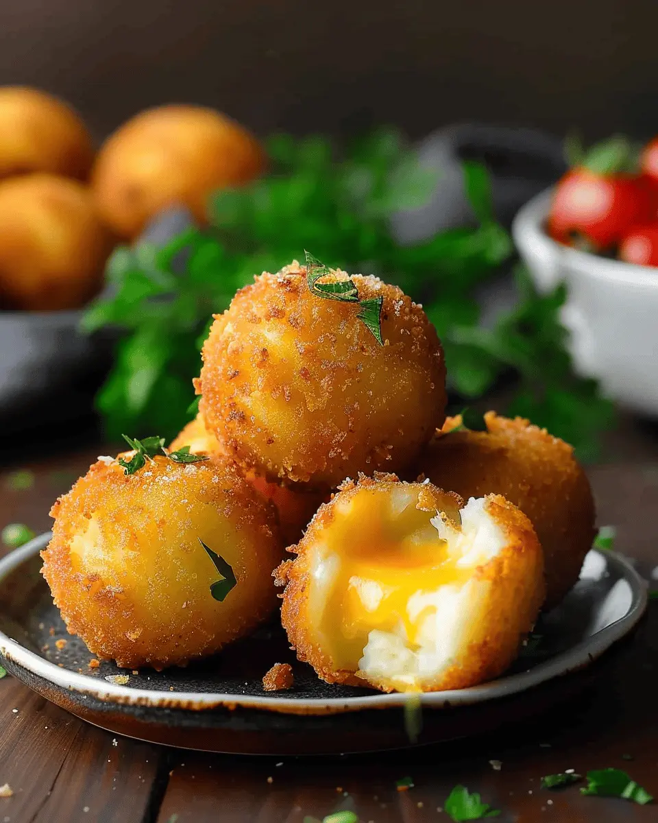 Cheesy Potato Balls