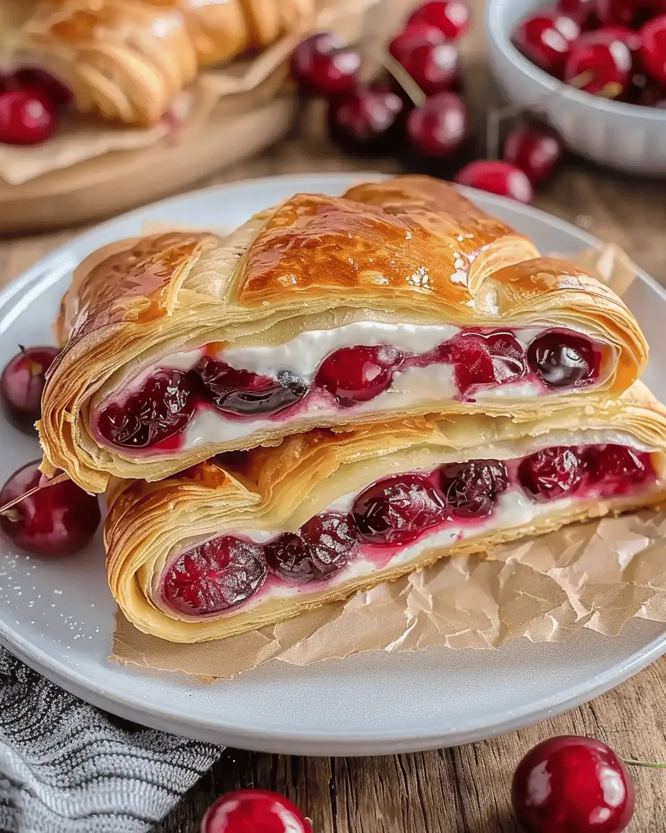 Cherry Cheese Danish Recipe