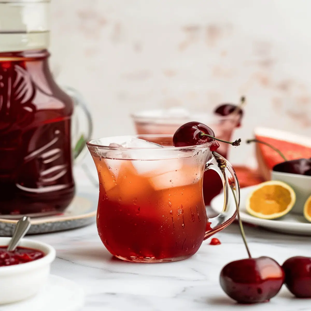 Cherry Pie Iced Tea