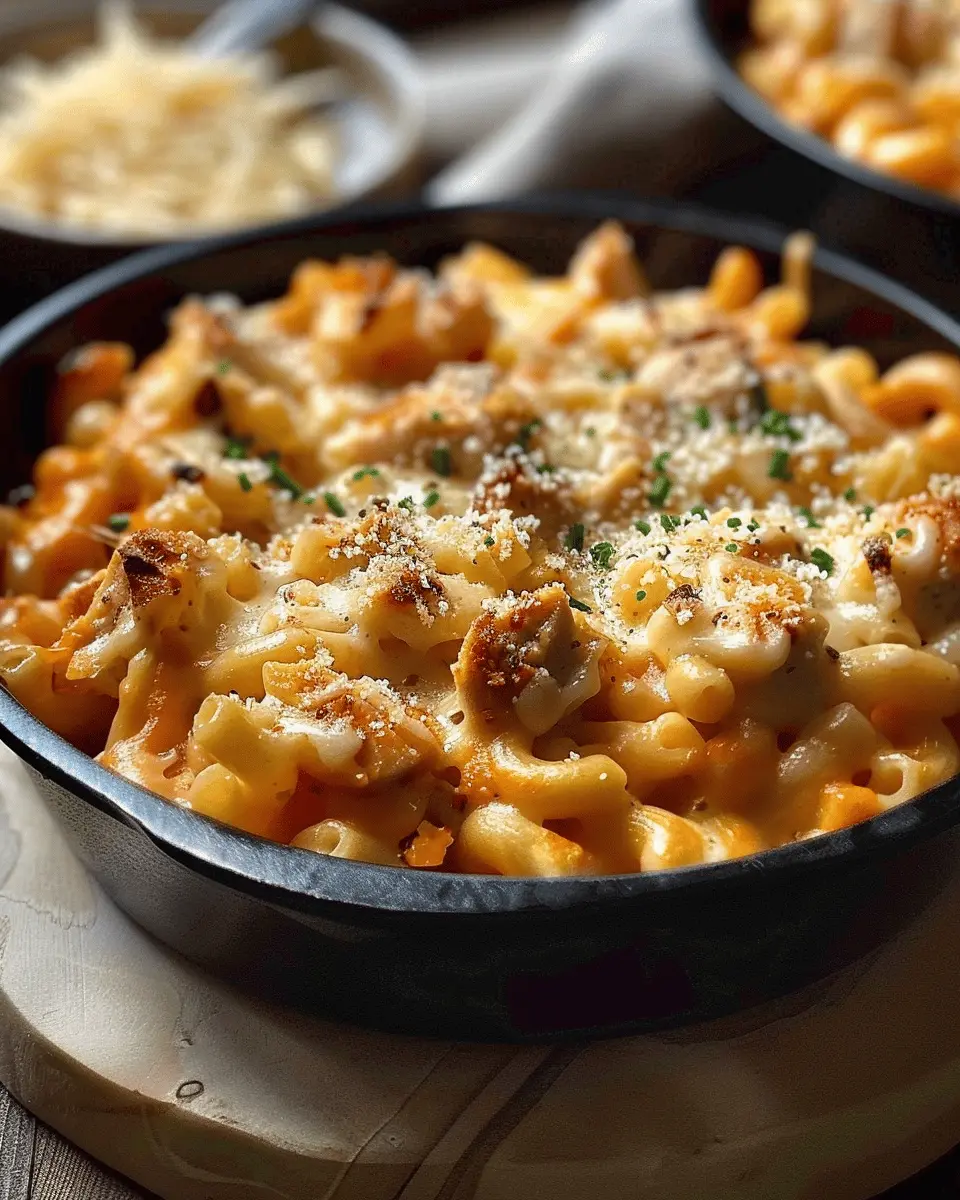 Chicken Parmesan Mac & Cheese