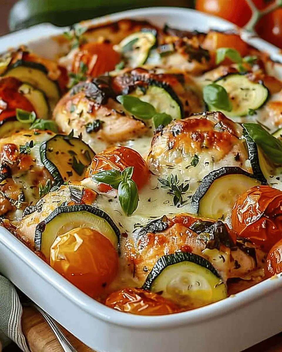Chicken Zucchini Bake