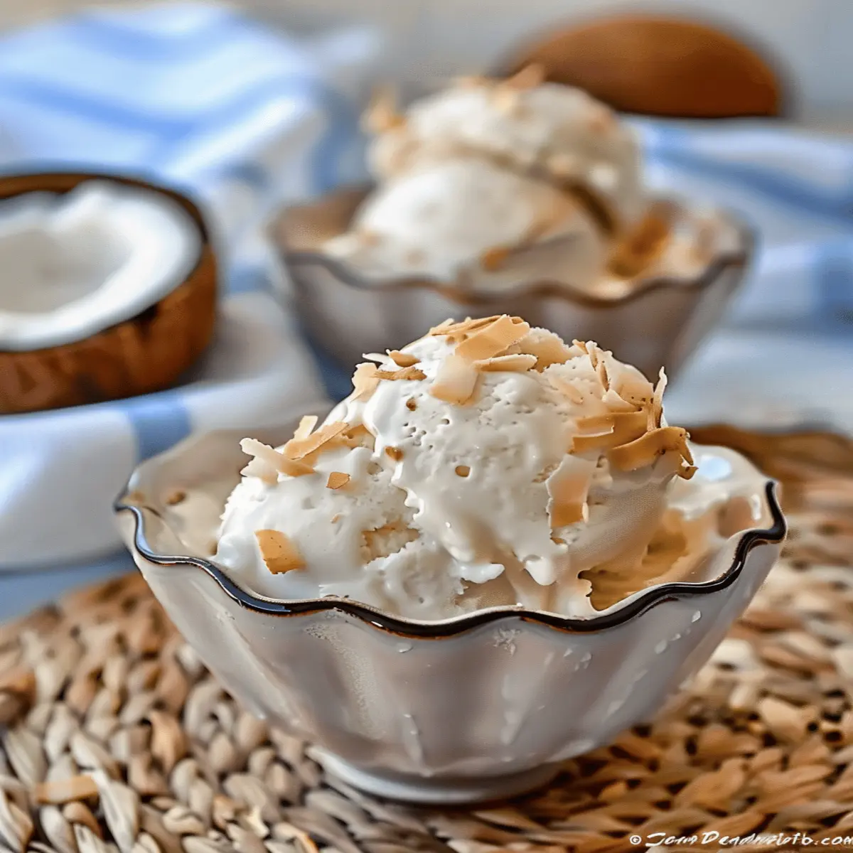 Coconut Milk Ice Cream
