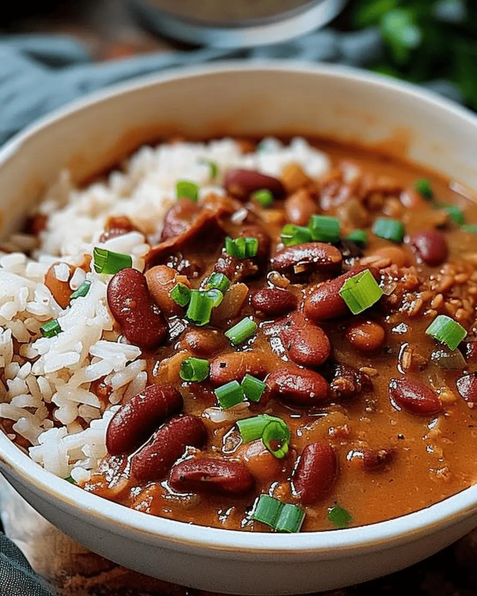Copycat Popeye's Red Beans and Rice