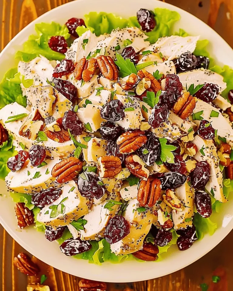 Cranberry Pecan Chicken Salad