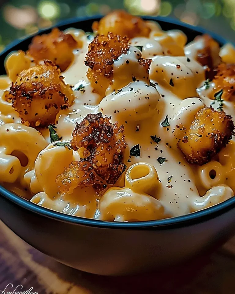 Creamy Honey Pepper Chicken Mac and Cheese Delight