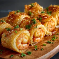 Crispy Shrimp Puff Rolls Recipe-image
