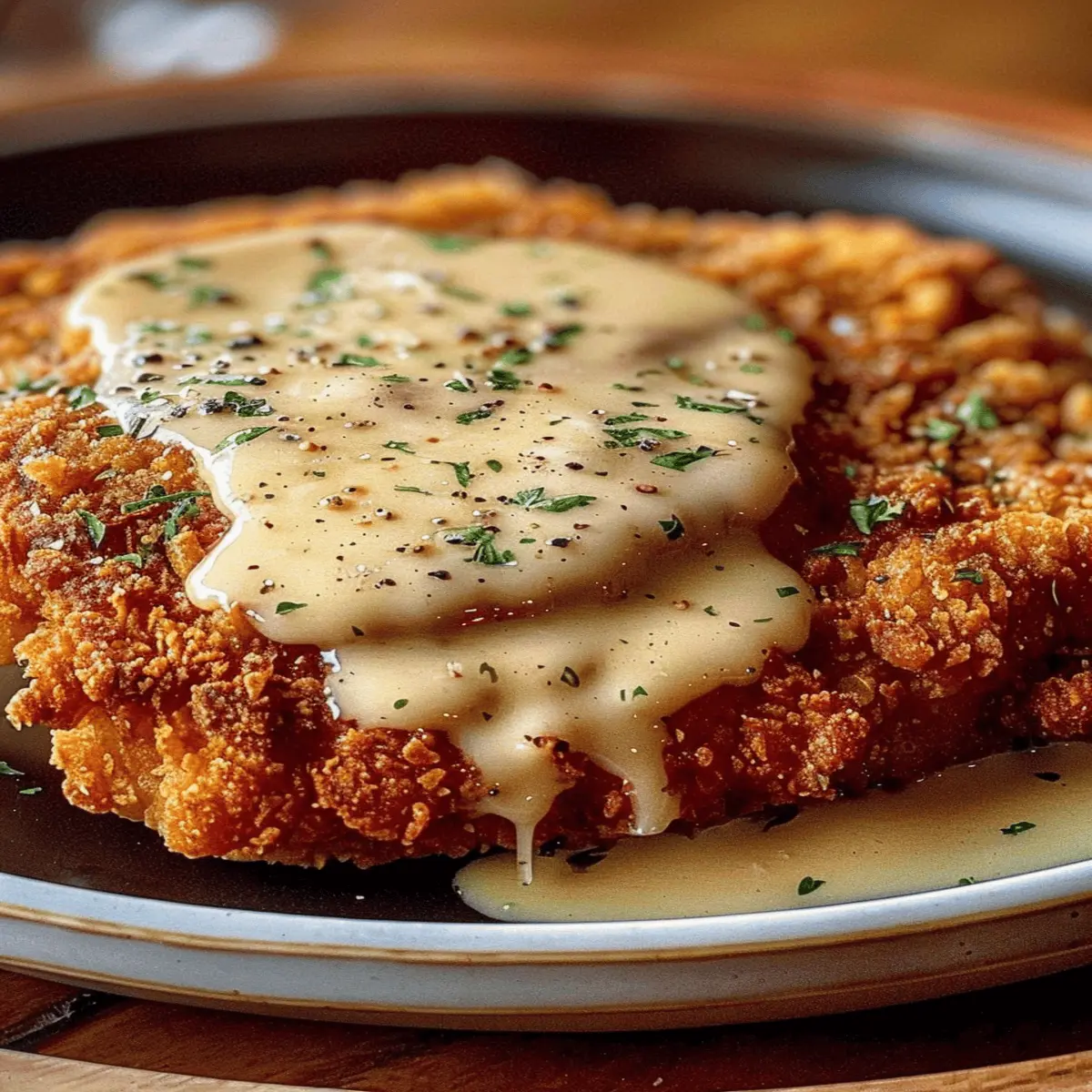 Crispy Buttermilk Chicken Fried Steak