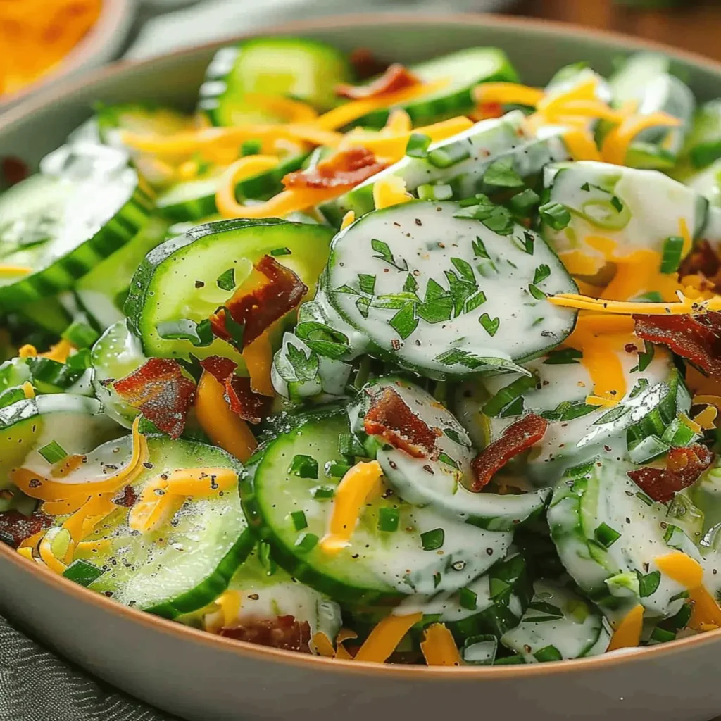 Cucumber Ranch Crack Salad