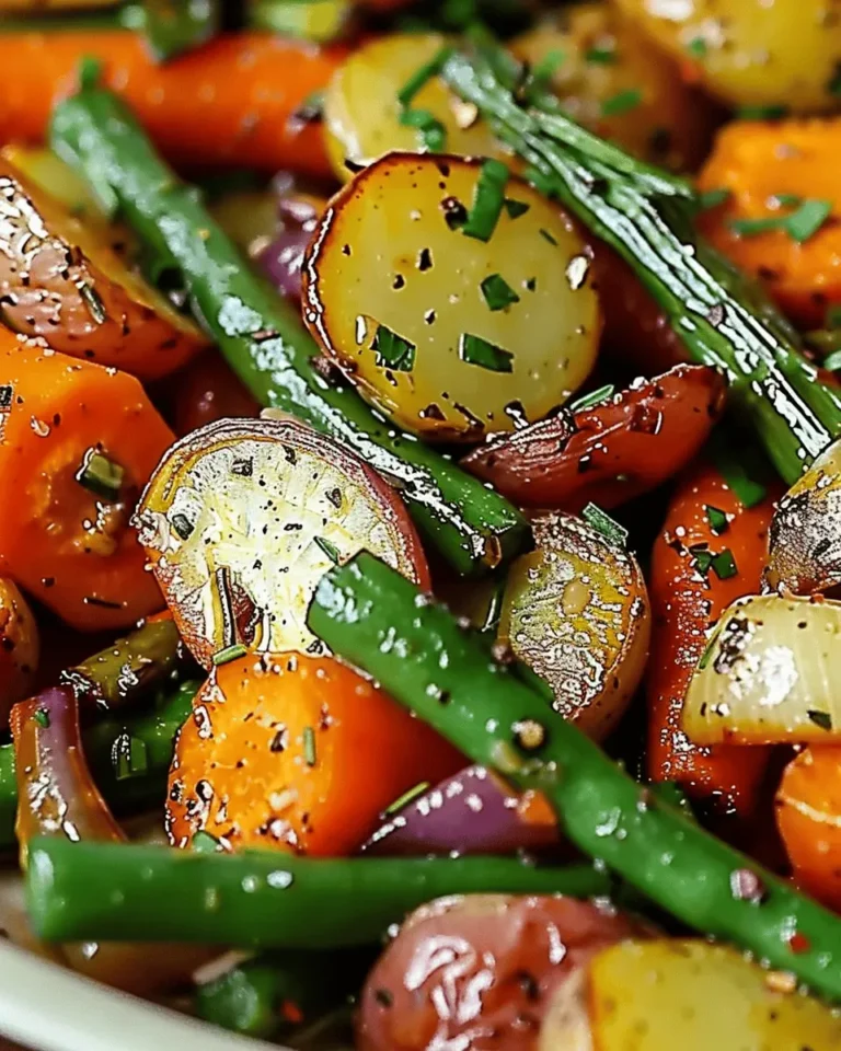 Garlic Herb Roasted Veggies