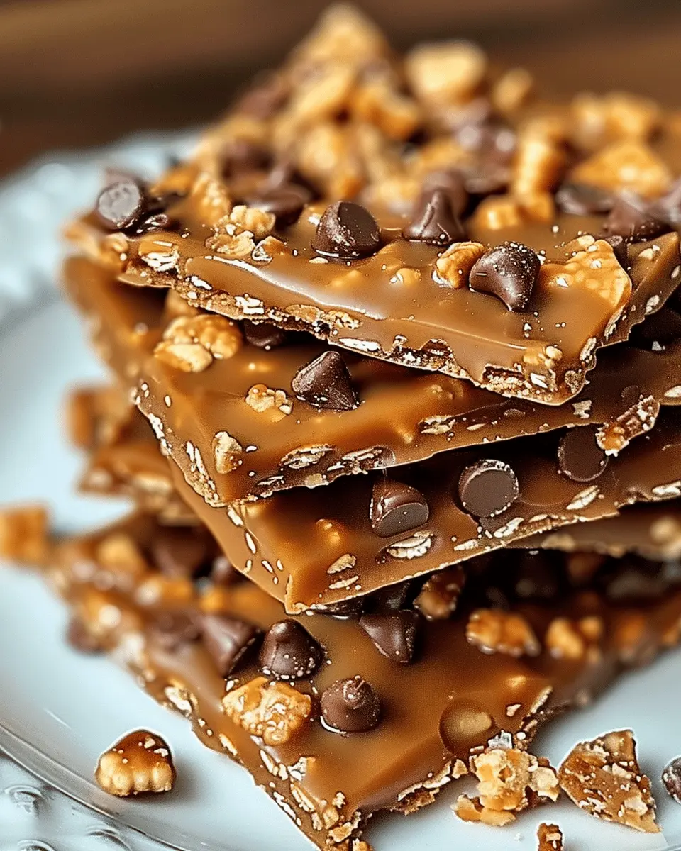 Graham Cracker Toffee