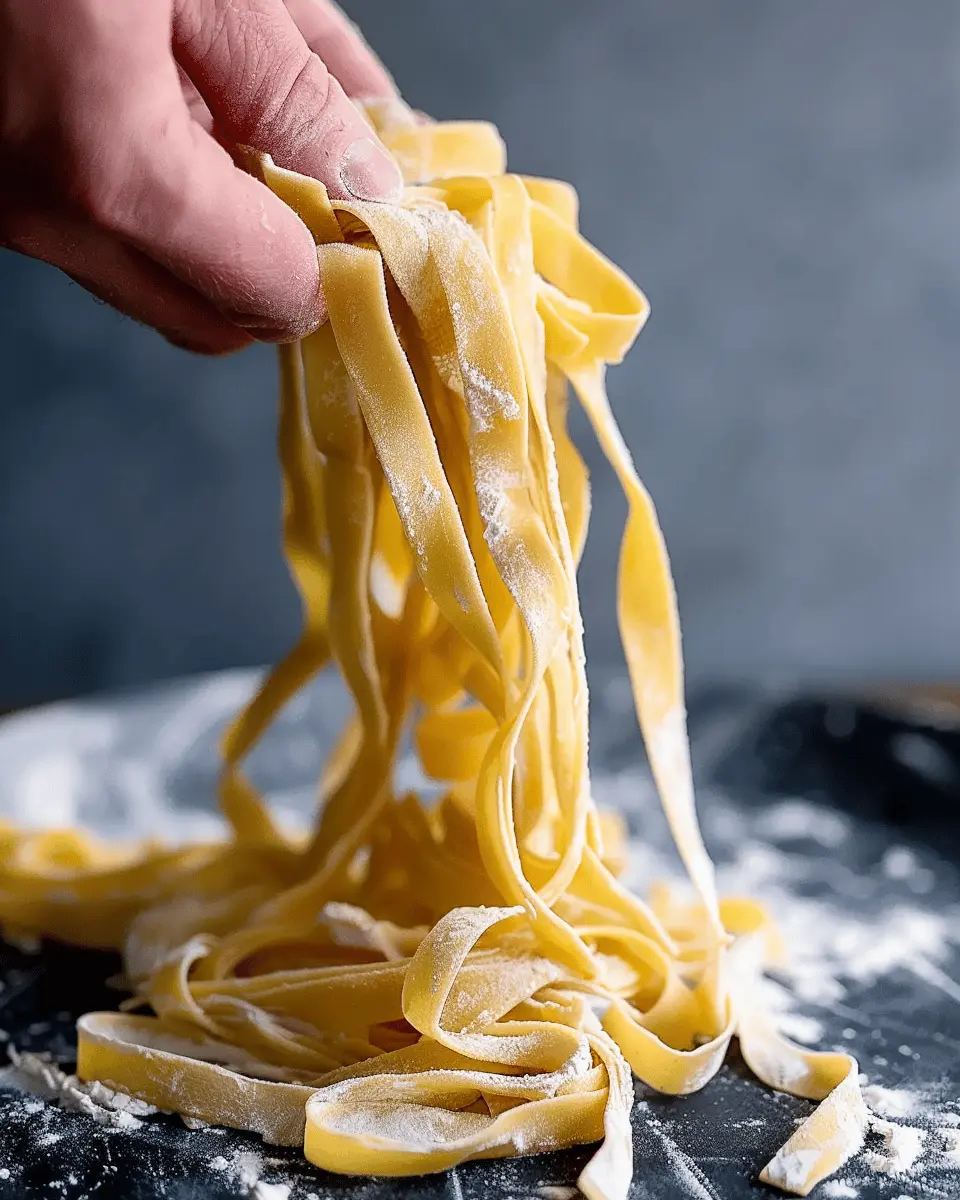 Homemade Egg Noodles