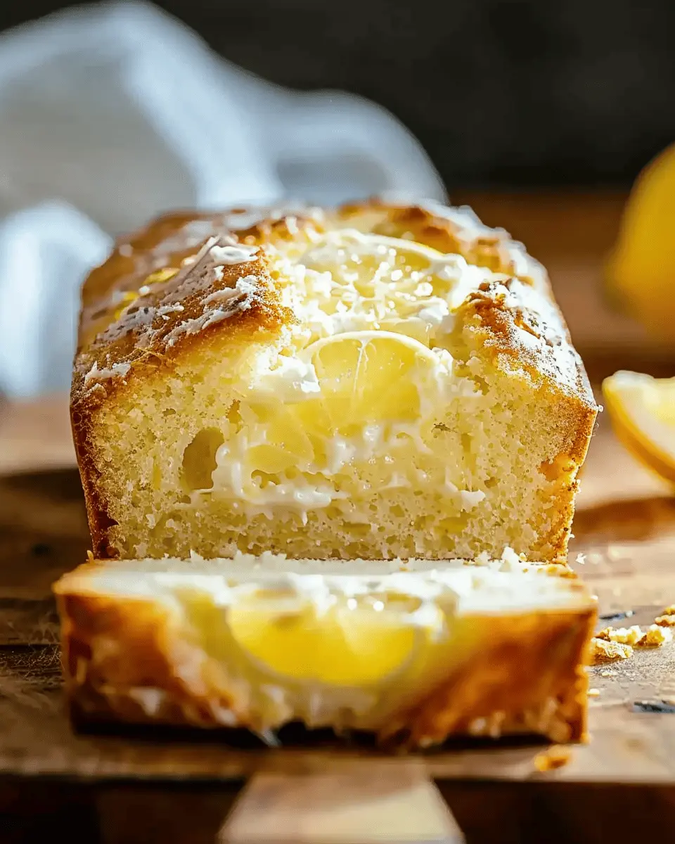 Lemon Cream Cheese Bread Recipe