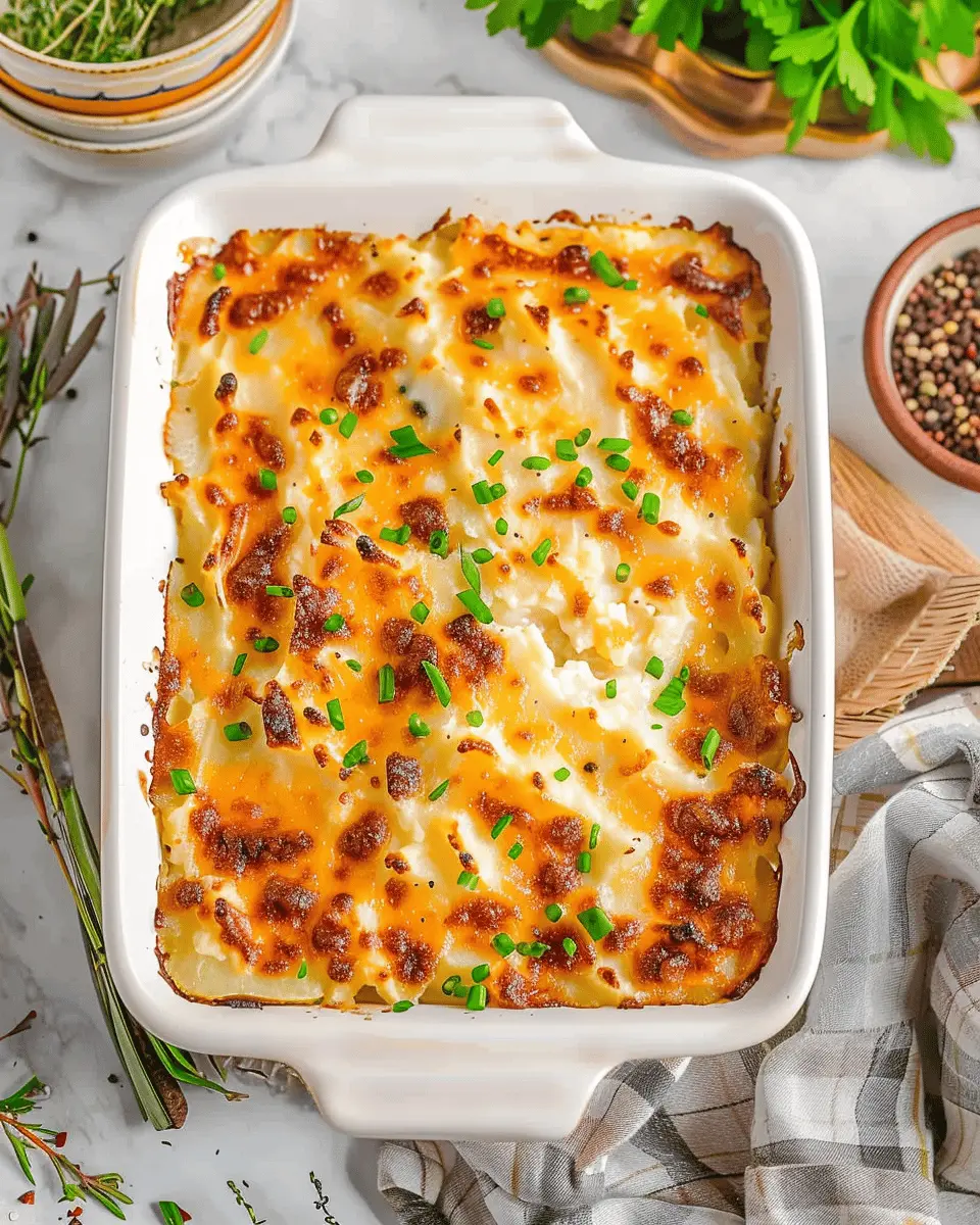 Mashed Potato Casserole