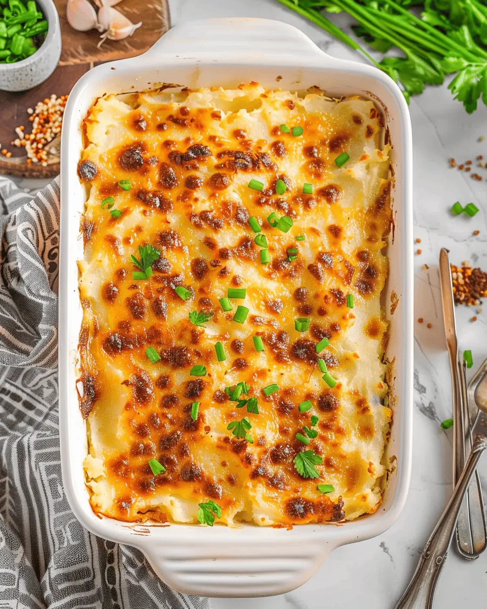 Mashed Potato Casserole