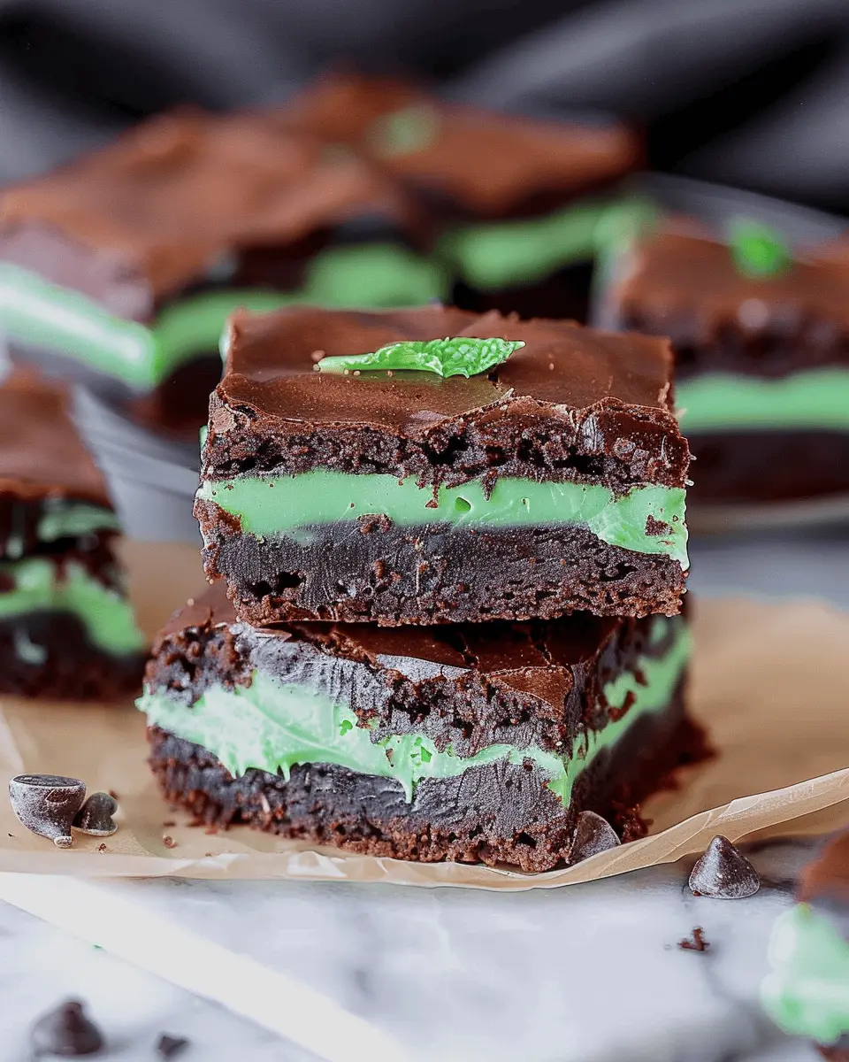 Mint Brownies