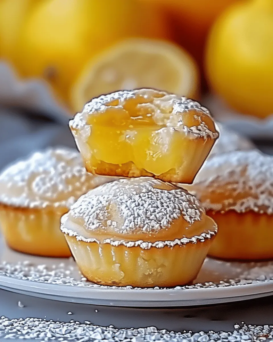 Mouthwatering Lemon Bar Cookie Cups