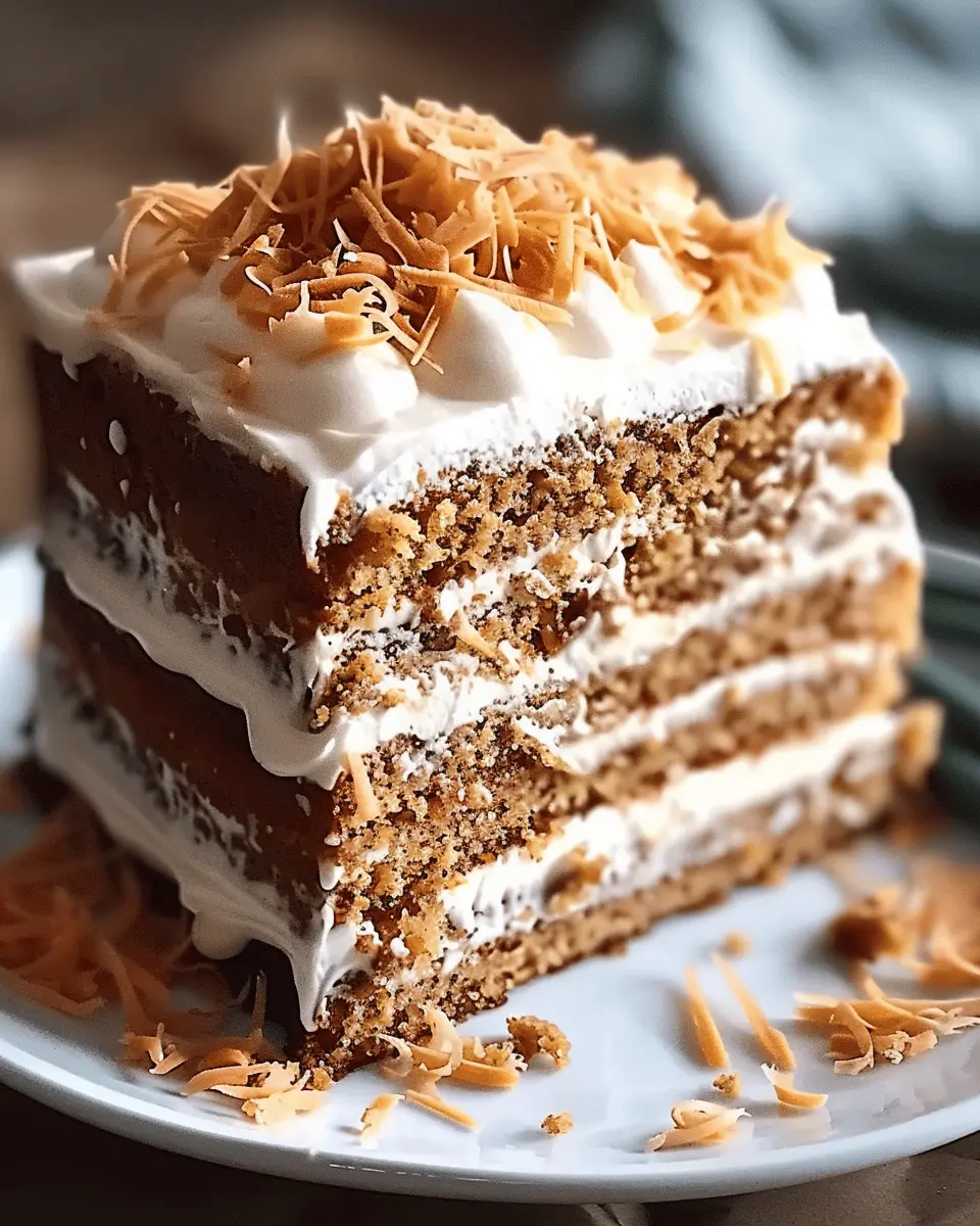 No Sugar No Flour Carrot Cake