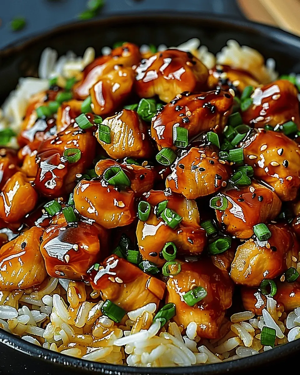 One-Pan Bold Honey BBQ Chicken Rice