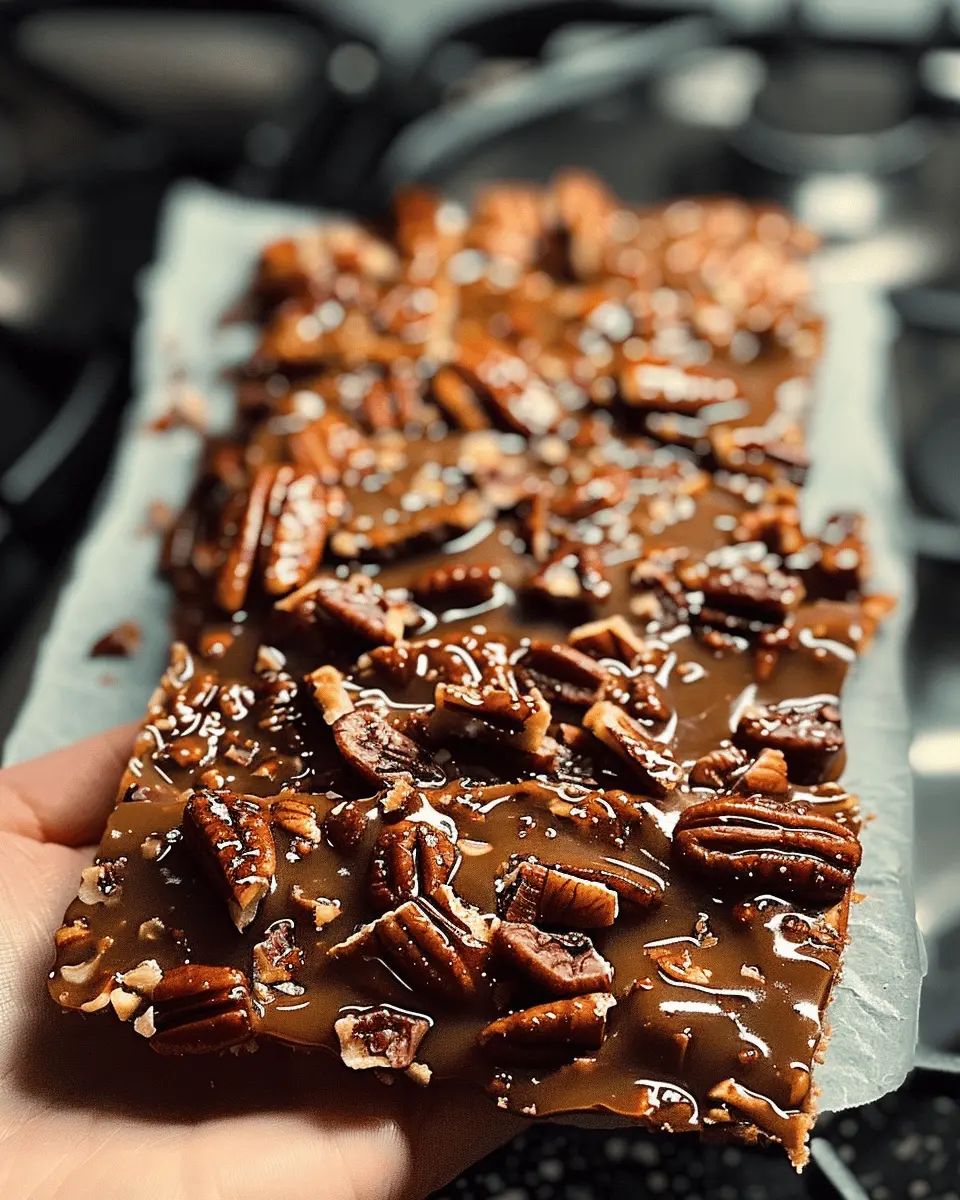 Pecan Pie Bark