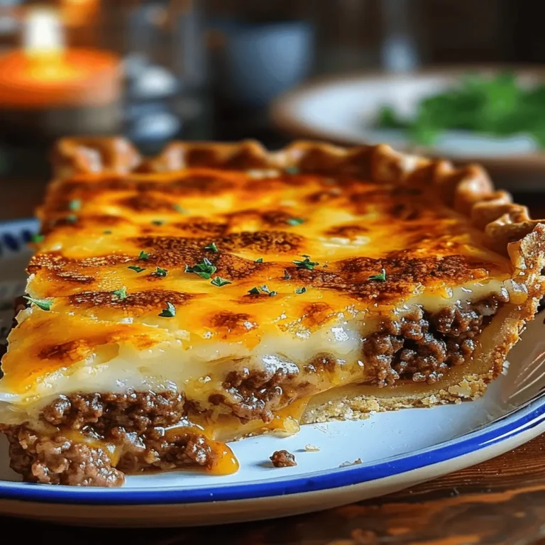 Pioneer Woman Cheeseburger Pie
