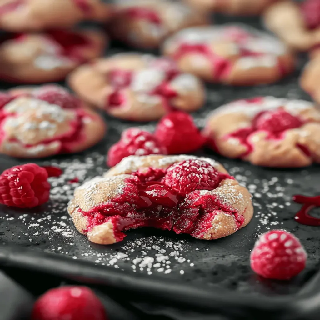 Raspberry Sugar Cookies [32 Minutes]