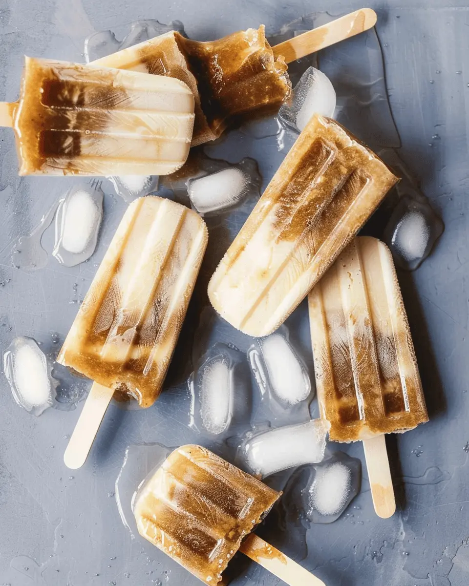 Root Beer Popsicles