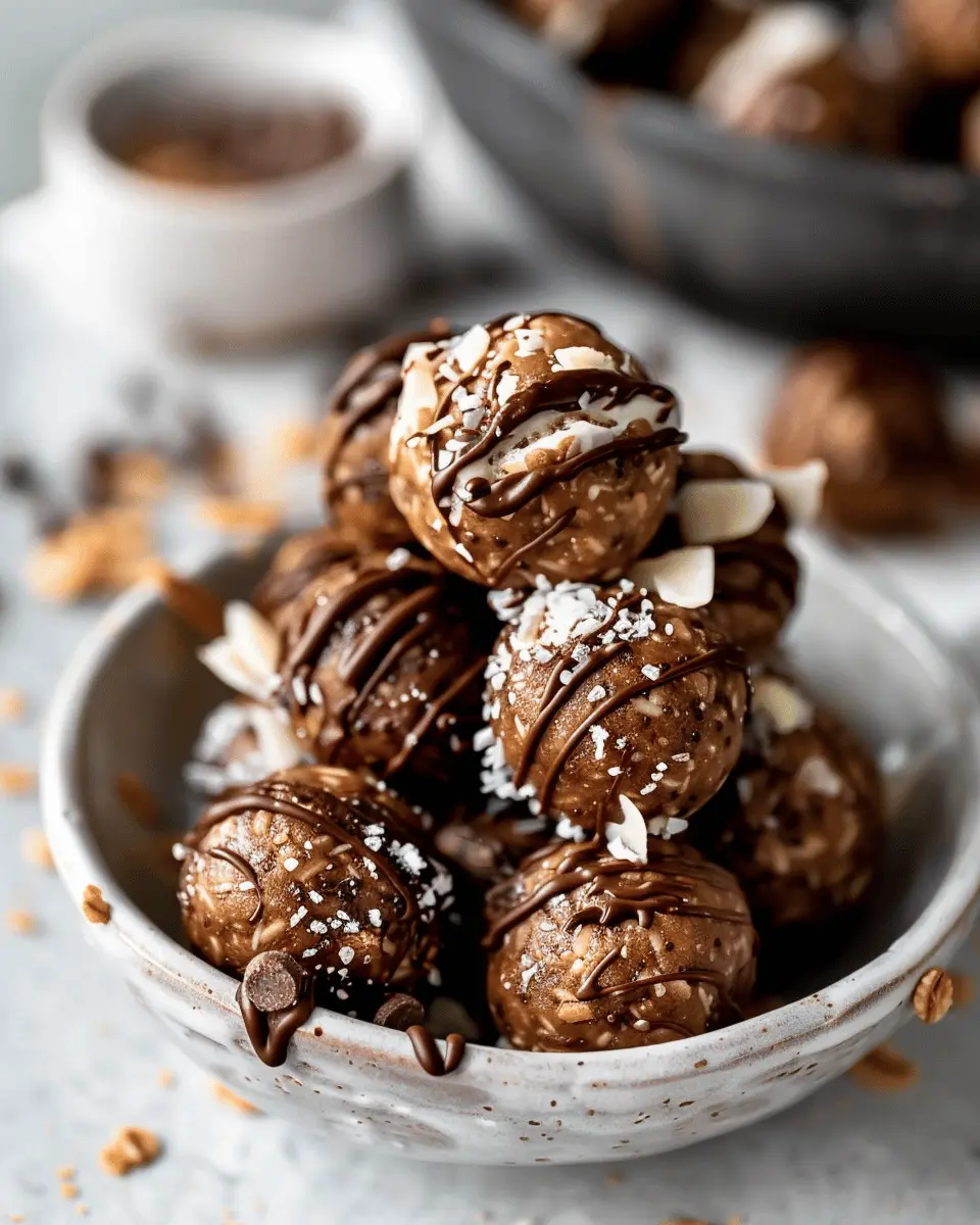 Samoa Cookie Protein Balls