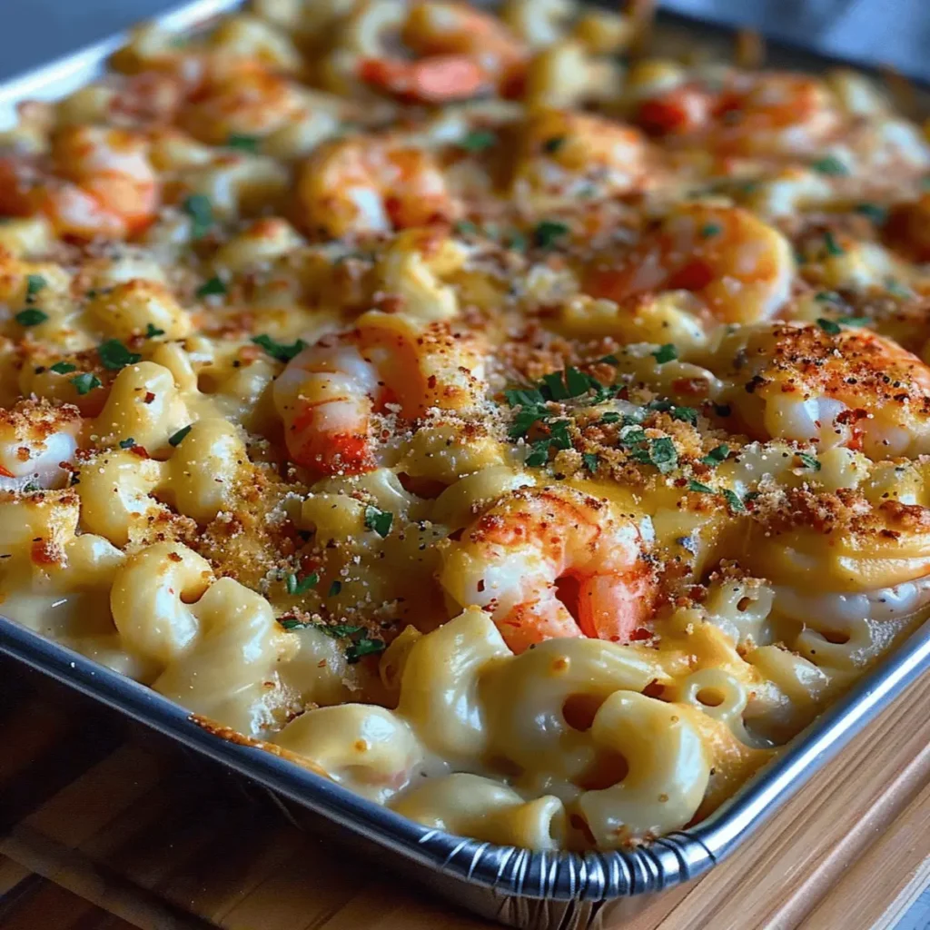 Seafood Mac & Cheese