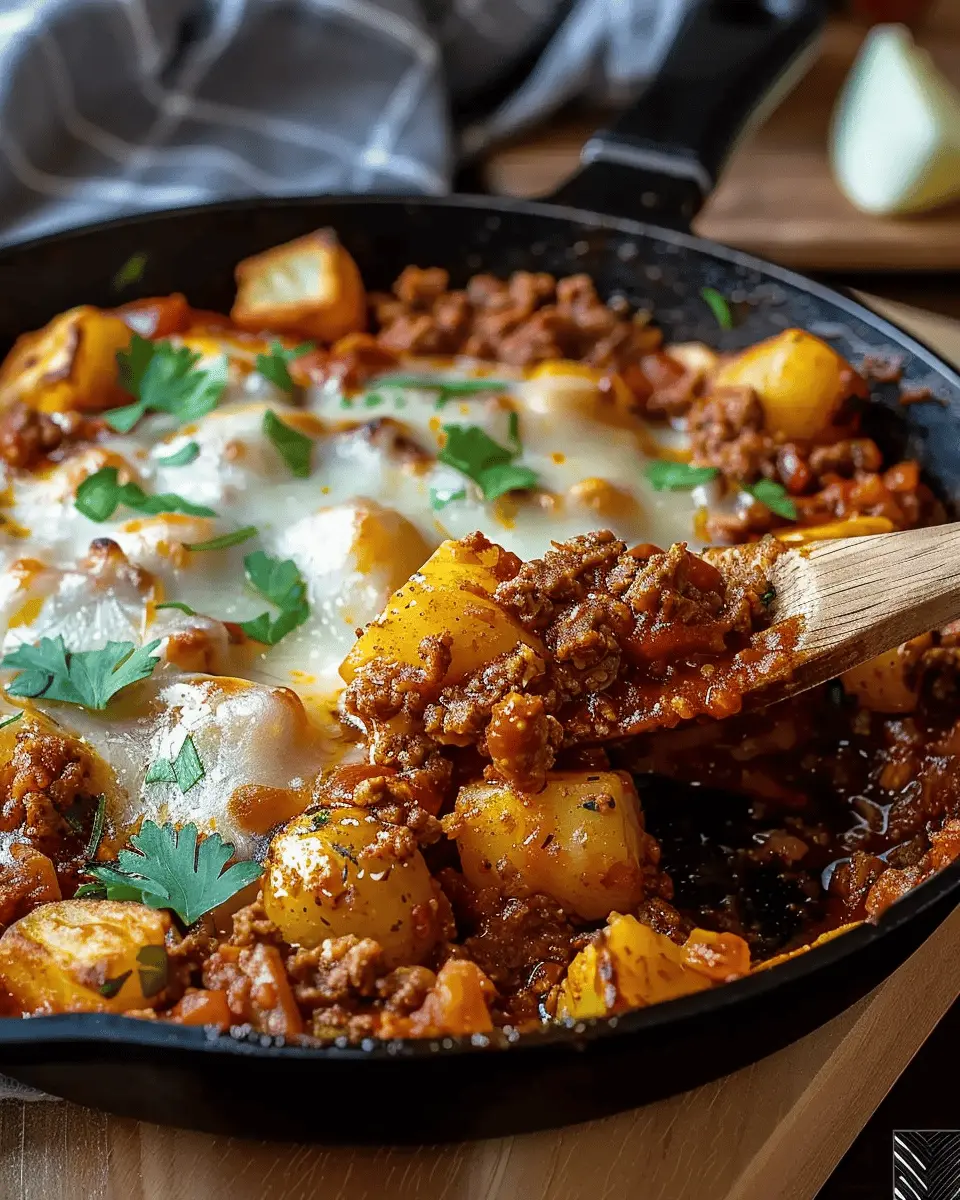 Sloppy Joe Potato Skillet