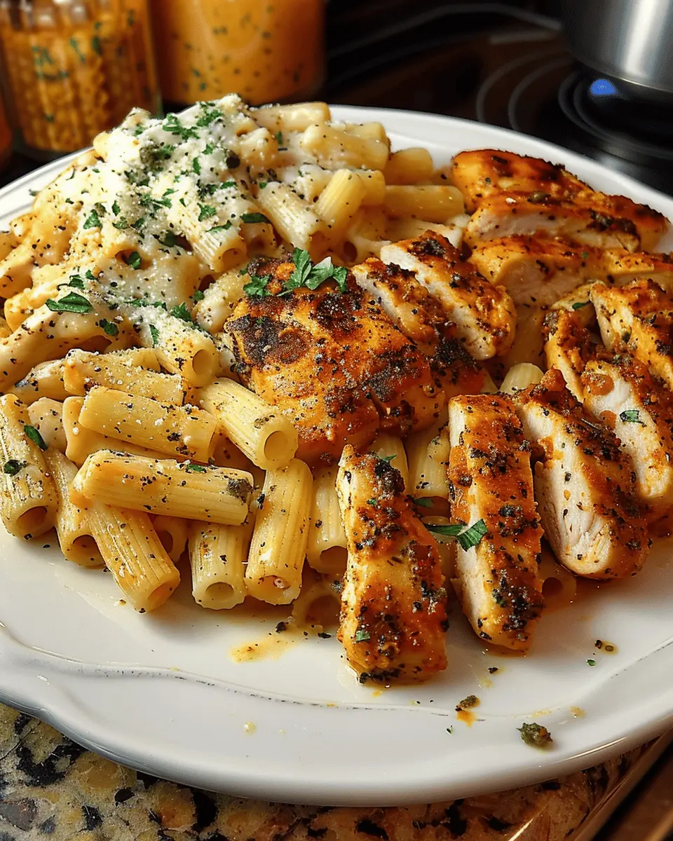 Spicy Cajun Chicken Rigatoni