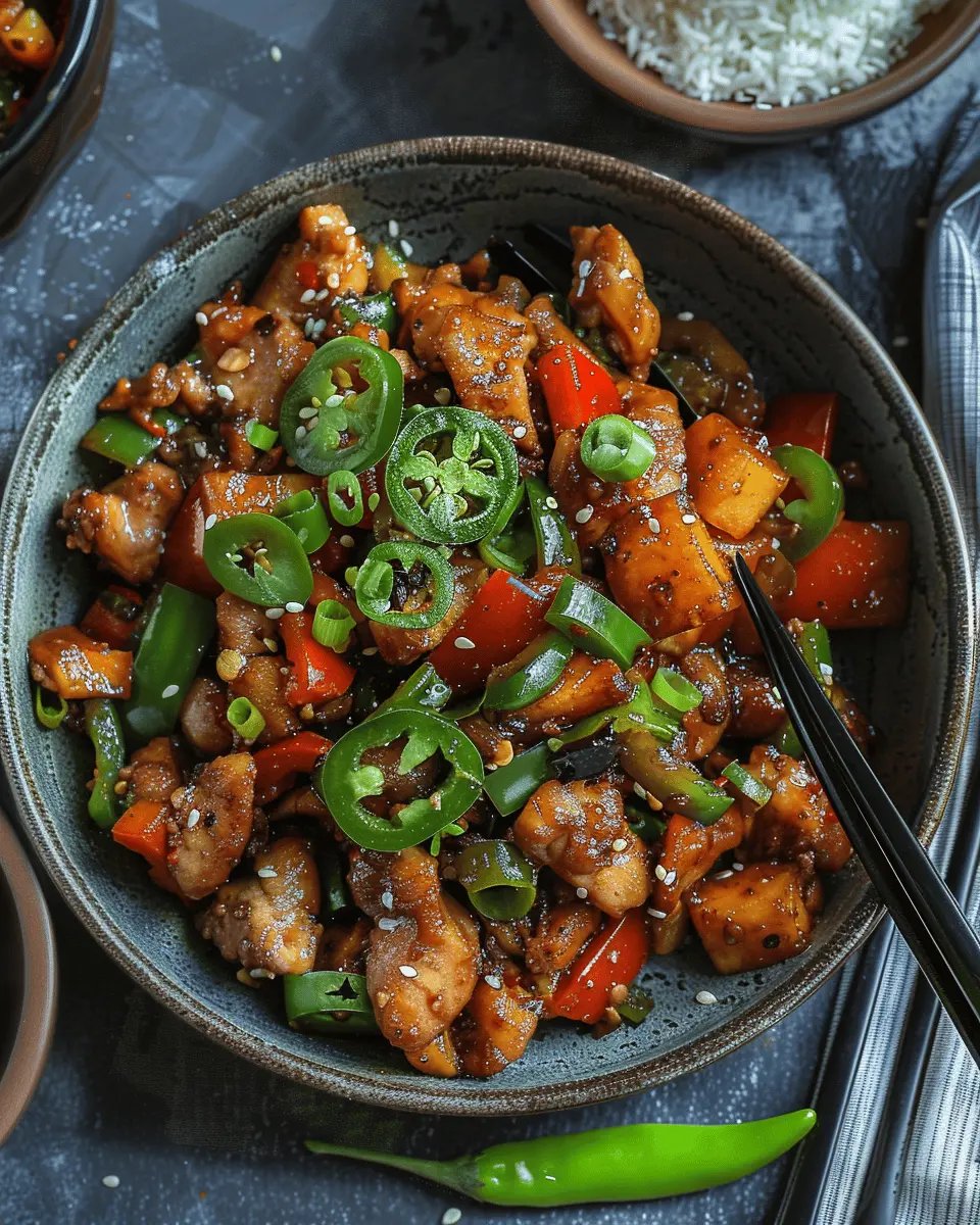 Spicy Jalapeño Chicken Stir-Fry