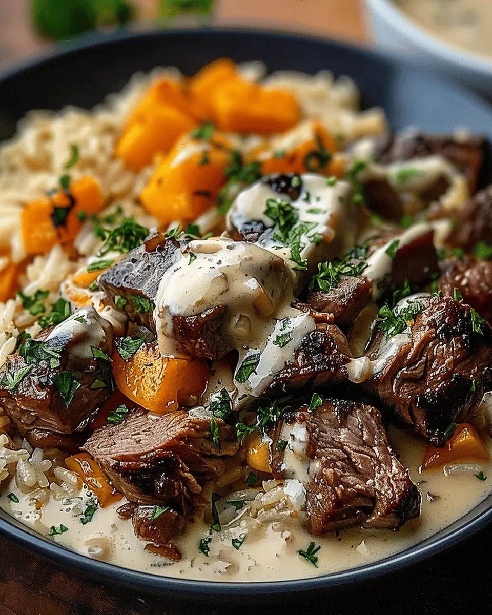 Steak and Queso Rice