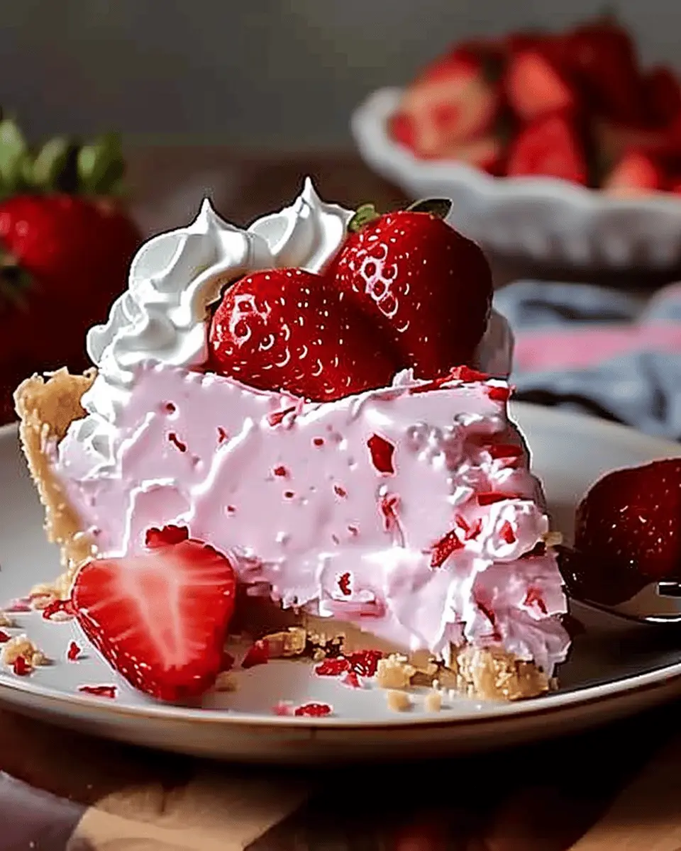 Strawberry Cool Whip Pie