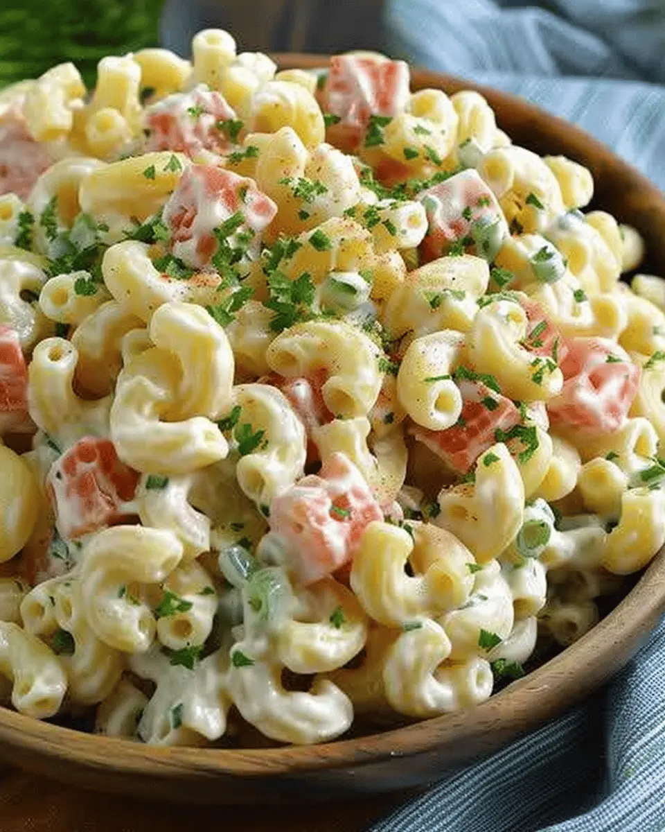 Sweet Macaroni Salad