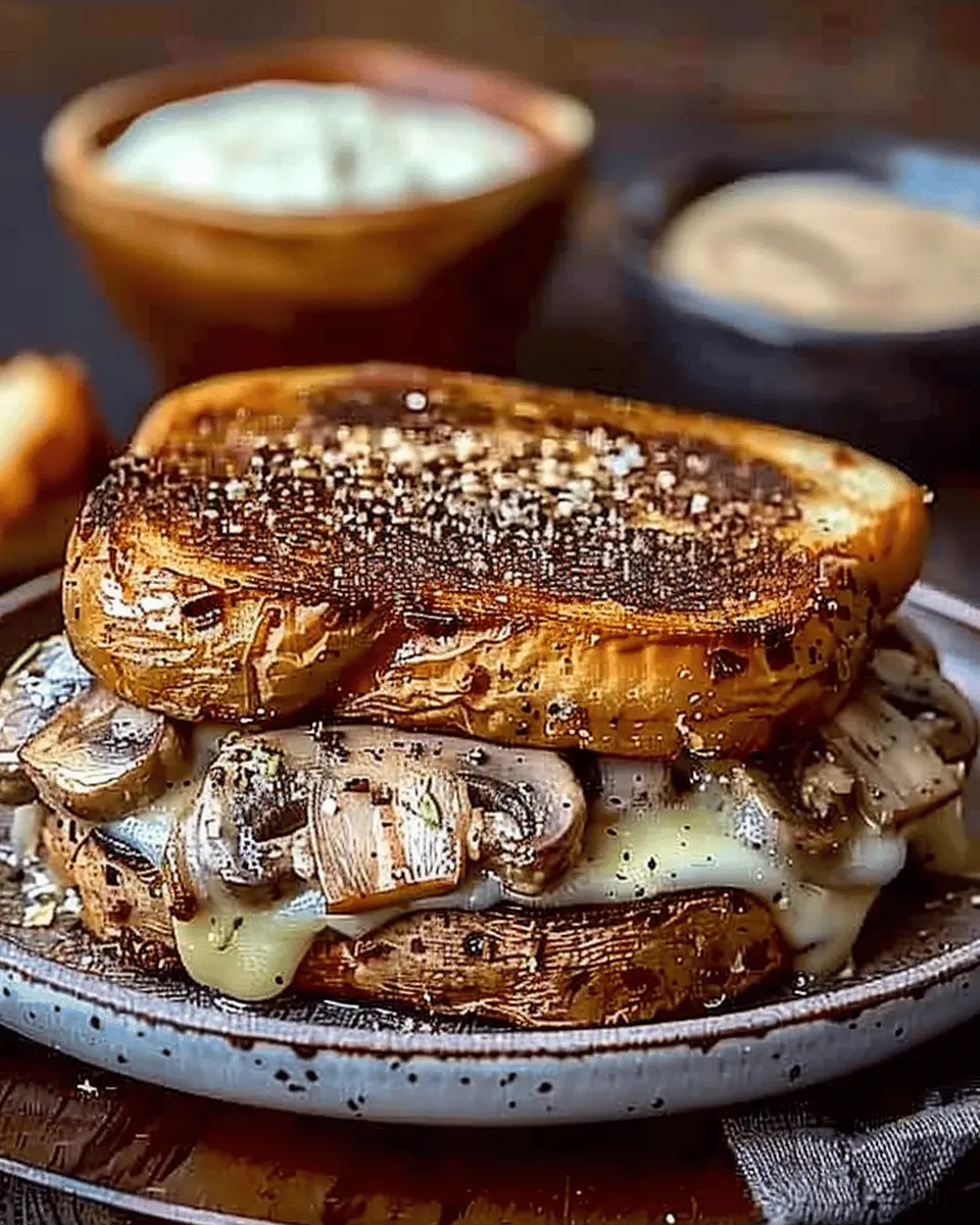 Swiss Mushroom Melt Delight