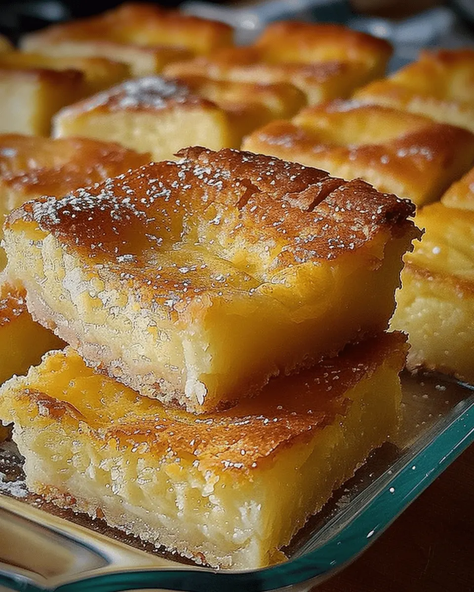 Two-Ingredient Lemon Bars