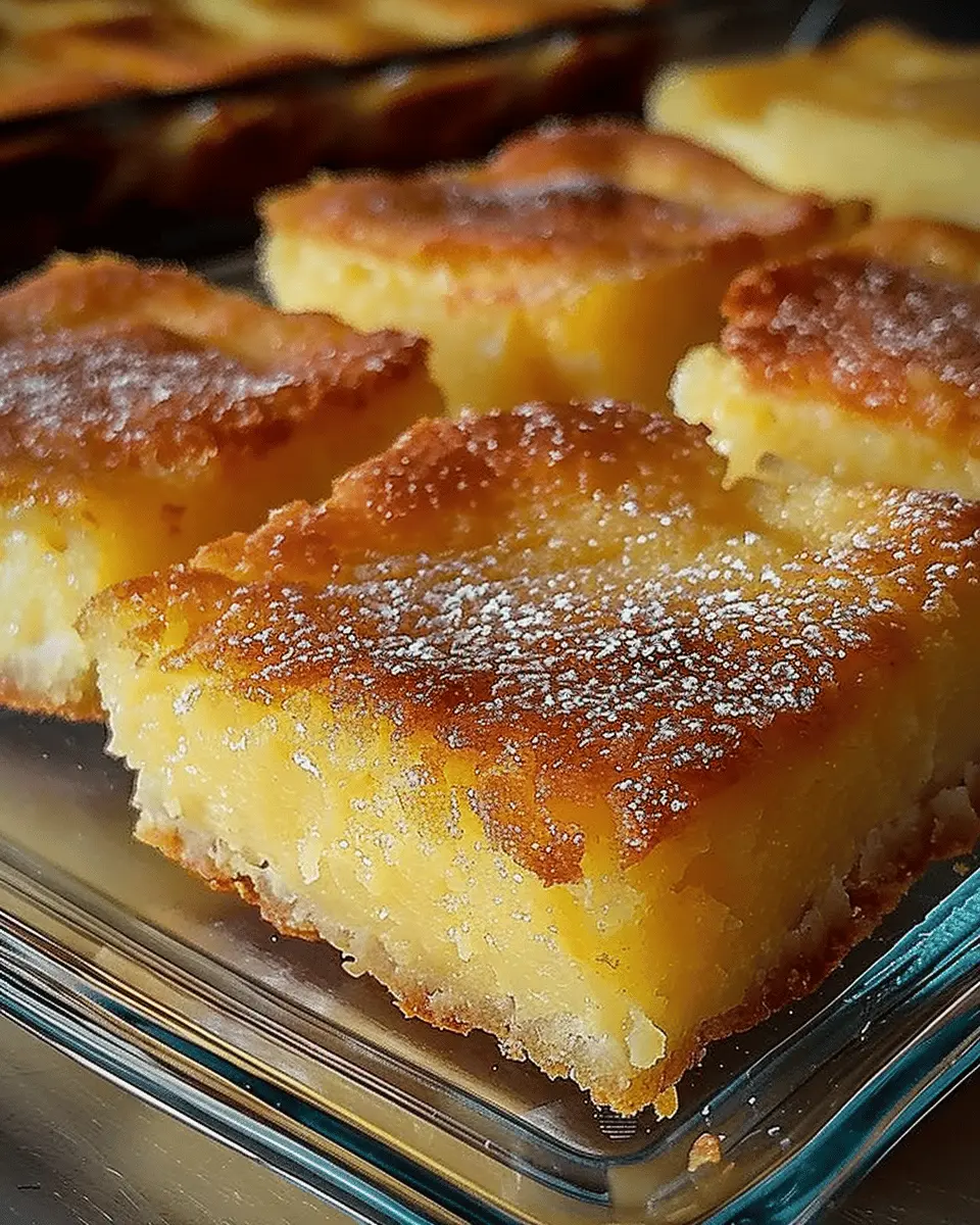 Two-Ingredient Lemon Bars