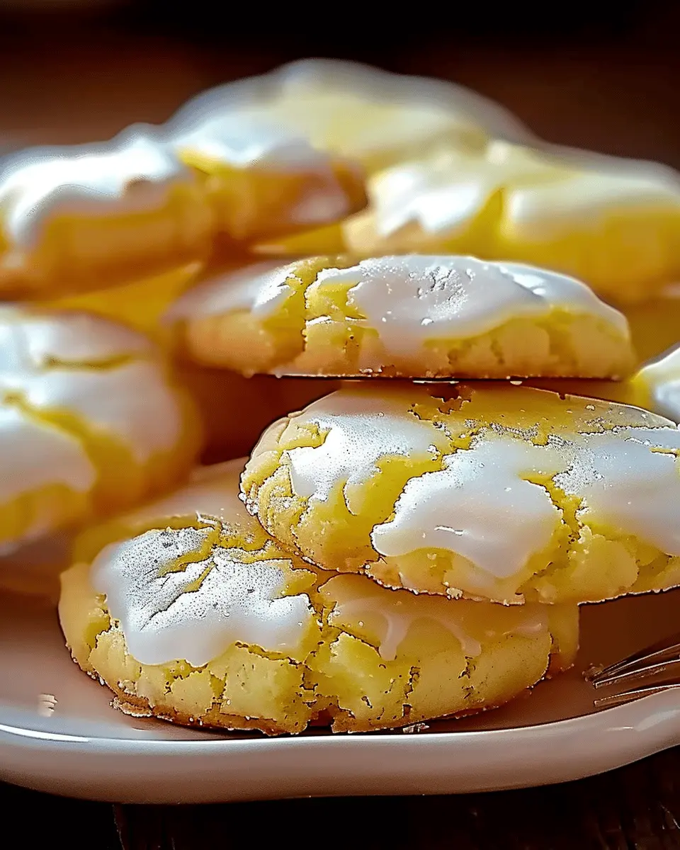 Zesty Lemon Meltaway Cookies