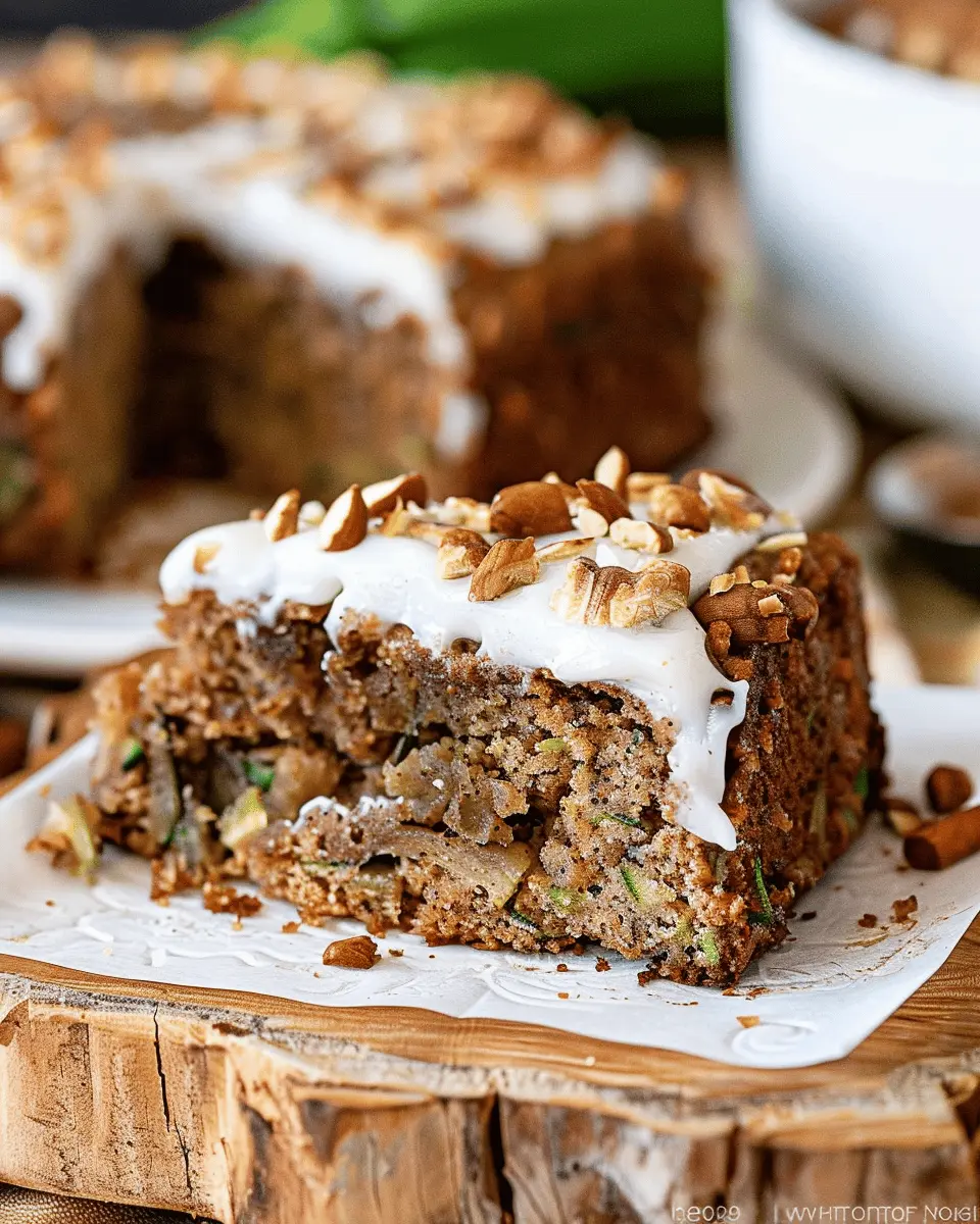 Zucchini Spice Cake