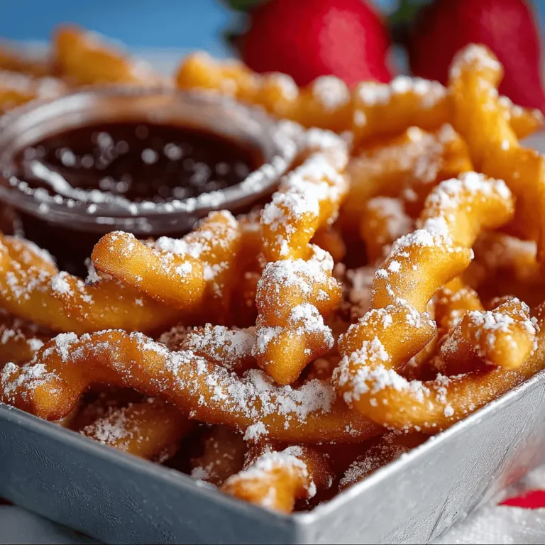 Funnel Cake Fries