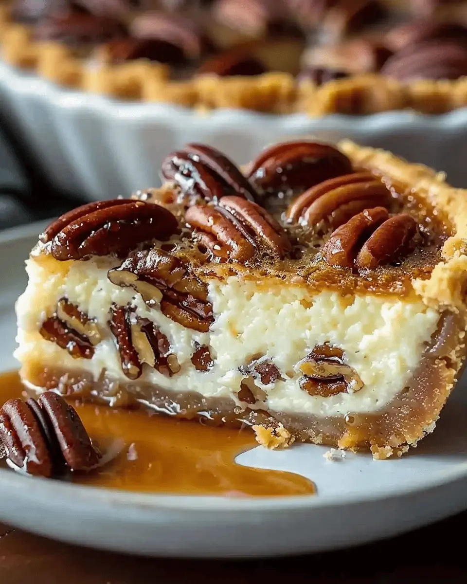 Pecan Cheesecake Pie