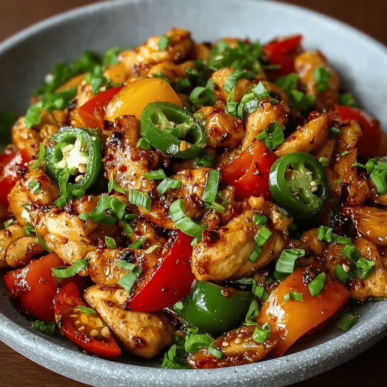 Spicy Jalapeño Chicken Stir-Fry