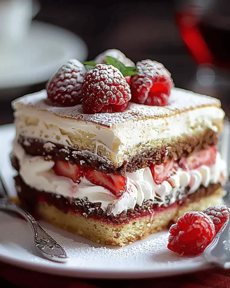 Italian Vanilla Raspberry Love Cake