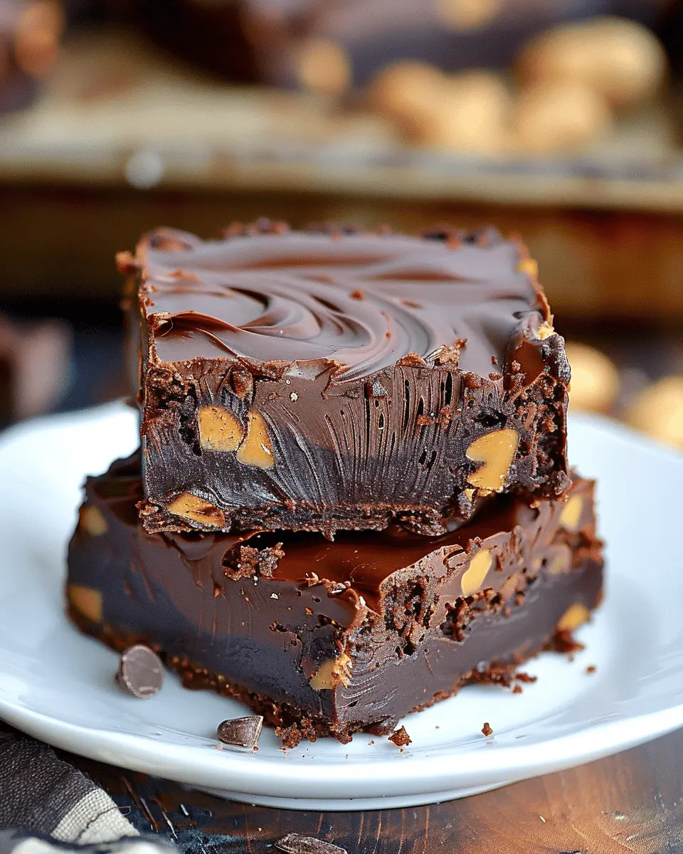 Peanut Butter Brownies