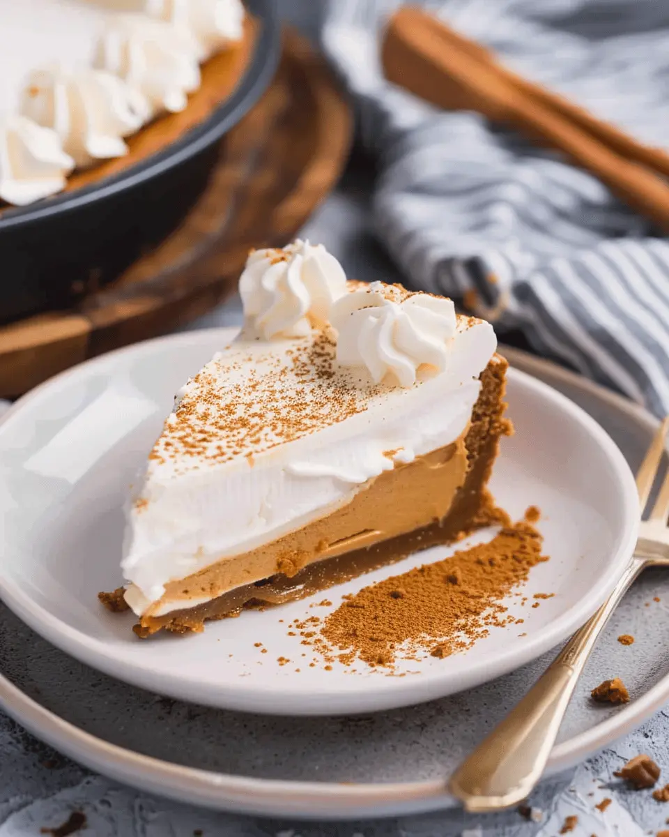 No Bake Pumpkin Cheesecake