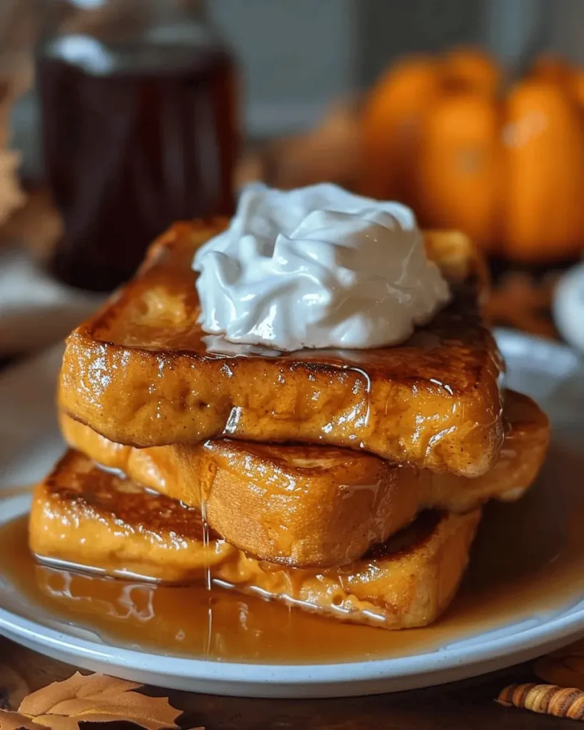 Pumpkin Pie French Toast