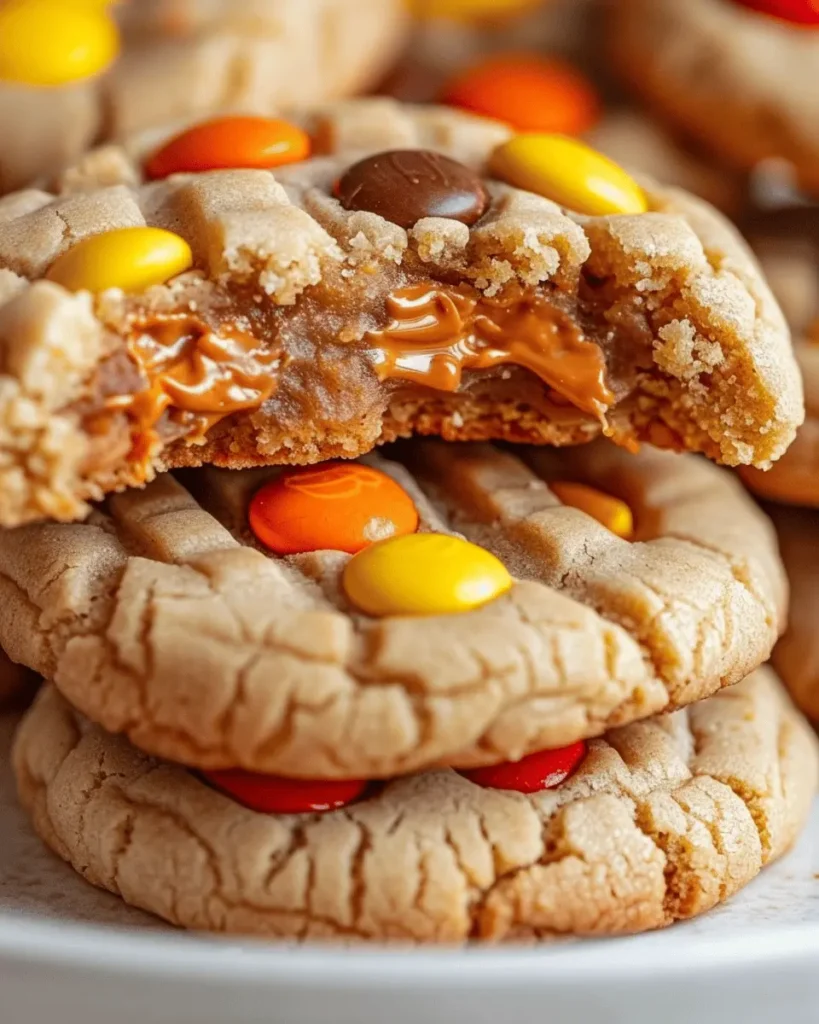 Triple Reese’s Peanut Butter Cookies